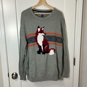 Grey Club Room Sweater
